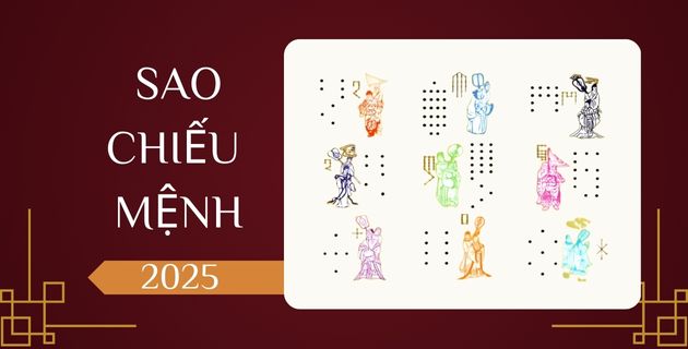 sao chiếu mệnh 2025